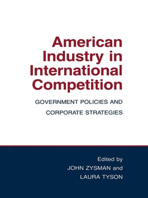 cover image of American Industry in International Competition